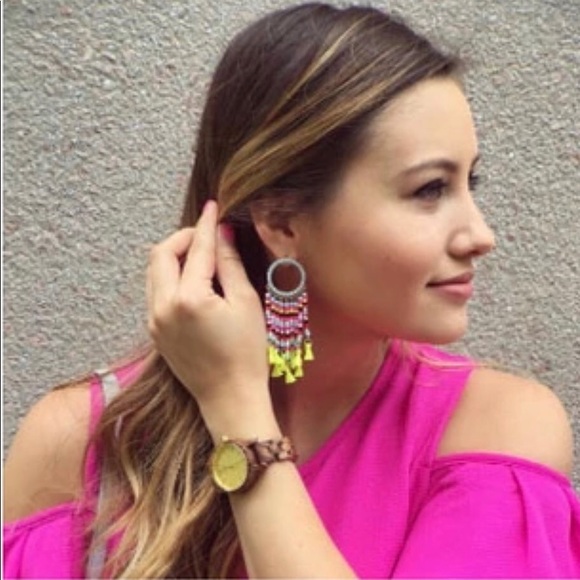 Stunning Beaded earrings - Picture 4 of 5